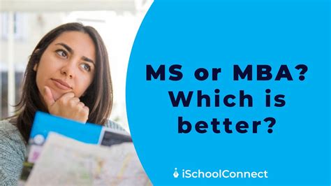 mba vs ms which is better